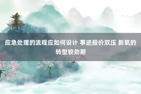 应急处理的流程应如何设计 事迹股价双压 新氧的转型较劲期