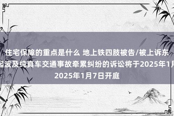 住宅保障的重点是什么 地上铁四肢被告/被上诉东谈主的2起波及纯真车交通事故牵累纠纷的诉讼将于2025年1月7日开庭